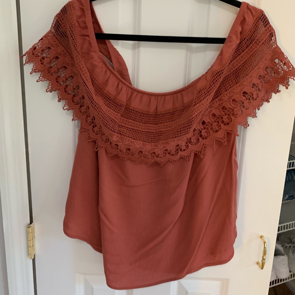 Off the shoulder top